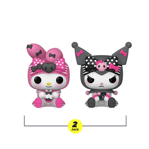 Funko Pocket Pop! Sanrio : My Melody & Kuromi (2 Pack) (Anniversary) (International Exclusive)