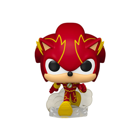 Funko Pop! Heroes: Justice League X Sonic the Hedgehog #593 - Sonic (as The Flash) (International Exclusive)