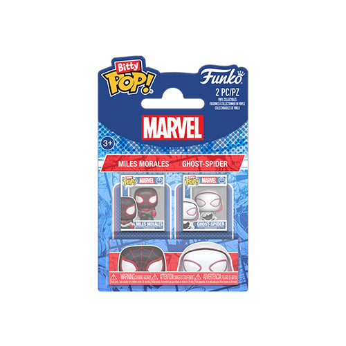 Funko Bitty Pop: Spider-Man -  Miles Morales & Ghost Spider (2 Pack)