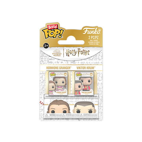 Funko Bitty Pop: Harry Potter : Goblet of Fire -  Hermione & Viktor Krum (2 Pack)
