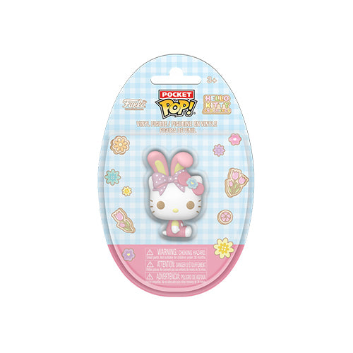 Funko Pocket Pop! Egg: Hello Kitty & Friends (Spring) - Hello Kitty (w/Bunny Ears) - Simply Toys