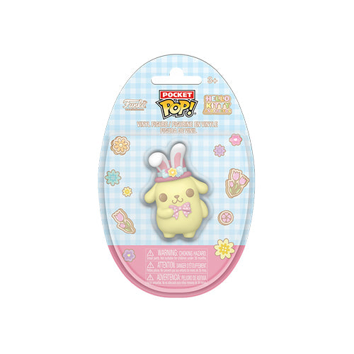 Funko Pocket Pop! Egg: Hello Kitty & Friends (Spring) - Pompompurin (w/Bunny Ears) - Simply Toys