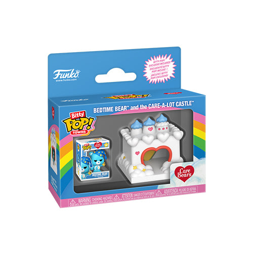 Funko Bitty Pop! Town: Care Bears - Bedtime Bear & Care-A-Lot Castle