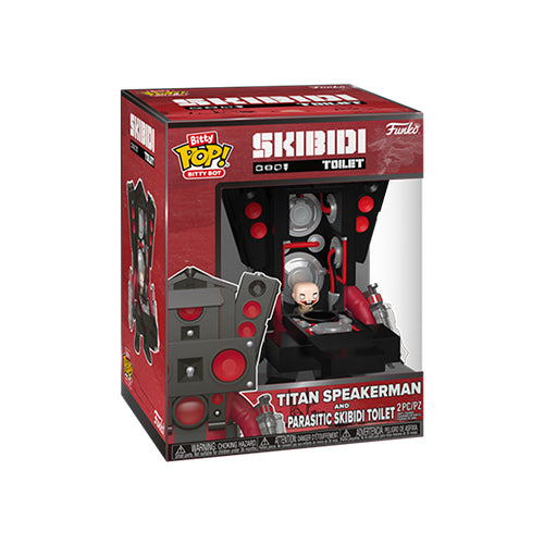Funko Bitty Bots:  Skibidi Toilet - Titan Speakerman (w/Parasitic Skibidi Toilet)