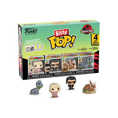 Funko Bitty Pop: Jurassic Park - Triceratops (4 Pack)