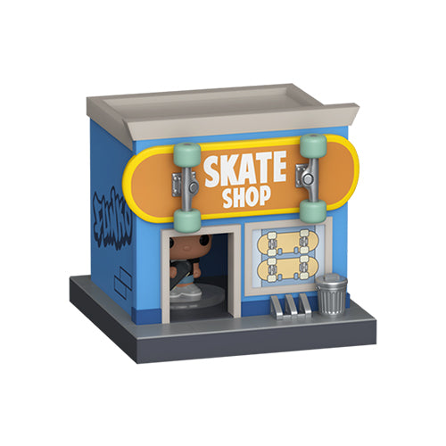 Funko Bitty Town: Bitty City - Skate Shop & Skateboarder - Simply Toys