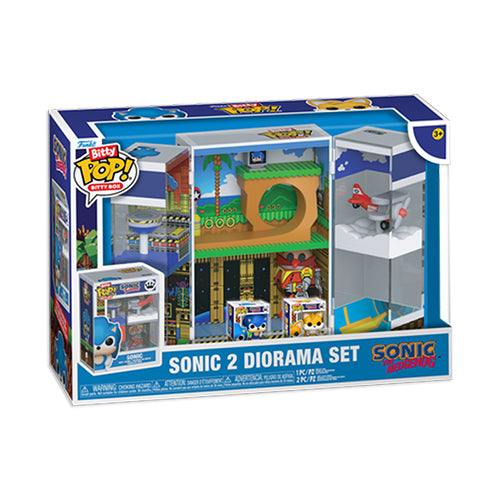 Funko Bitty Boxes: Sonic the Hedgehog - Sonic 2 Diorama Set