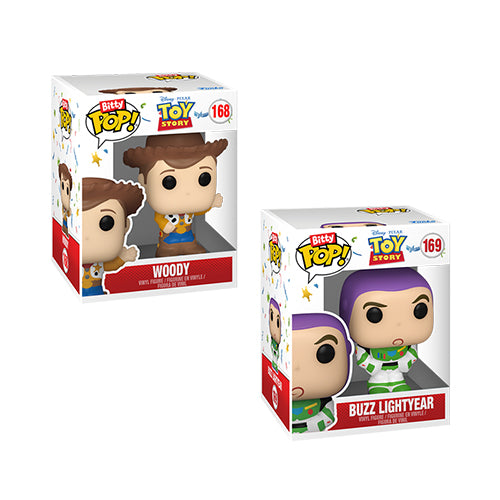Funko Bitty Pop: Toy Story - Woody & Buzz (2 Pack)