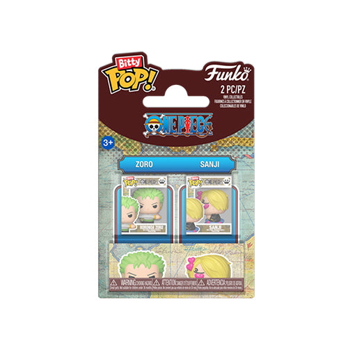 Funko Bitty Pop: One Piece - Zoro & Sanji (2 Pack)