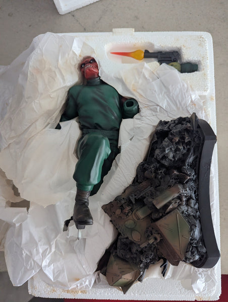 [EX-Display] Bowen Designs Red Skull Action Statue