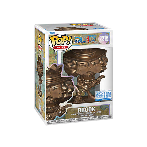 [PRE-ORDER] Funko Pop! Plus : One Piece #2215 - Brook Statue (Bronze Finish) (25th Anniversary) (International Exclusive)