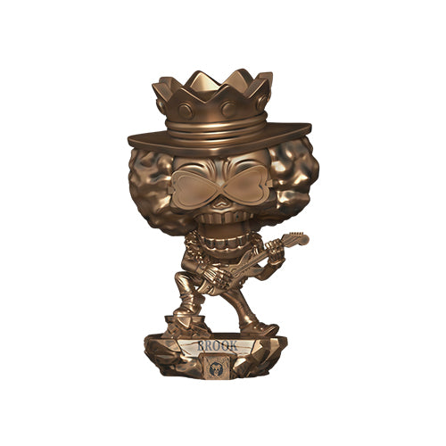 [PRE-ORDER] Funko Pop! Plus : One Piece #2215 - Brook Statue (Bronze Finish) (25th Anniversary) (International Exclusive)