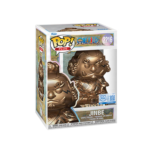 [PRE-ORDER] Funko Pop! Plus : One Piece #2216 - Jinbe Statue (Bronze Finish) (25th Anniversary) (International Exclusive)