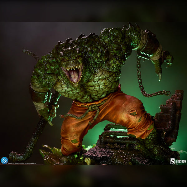 [PRE-ORDER DEPOSIT] Sideshow Collectibles DC Killer Croc Premium Format Figure - Simply Toys