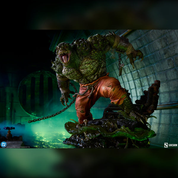 [PRE-ORDER DEPOSIT] Sideshow Collectibles DC Killer Croc Premium Format Figure - Simply Toys