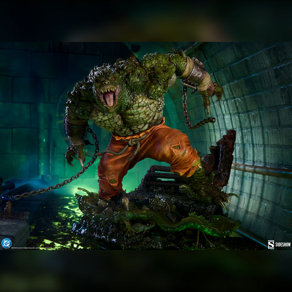[PRE-ORDER DEPOSIT] Sideshow Collectibles DC Killer Croc Premium Format Figure - Simply Toys