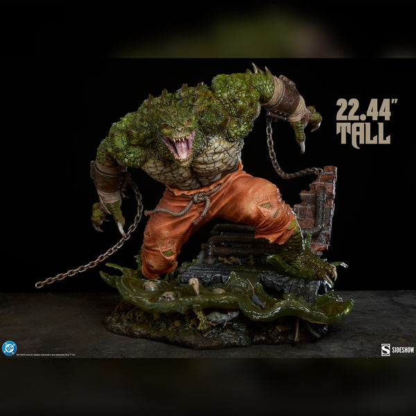 [PRE-ORDER DEPOSIT] Sideshow Collectibles DC Killer Croc Premium Format Figure - Simply Toys