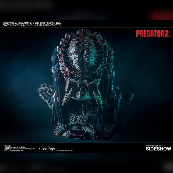 Sideshow Collectibles - Predator 2 Life-Size Bust (CoolProps) - Simply Toys