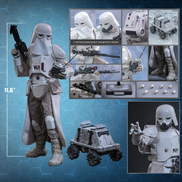 [PRE-ORDER DEPOSIT] Hot Toys - MMS838 Star Wars M&G - Imperial Remnant Snowtrooper  Scale Figure - Simply Toys