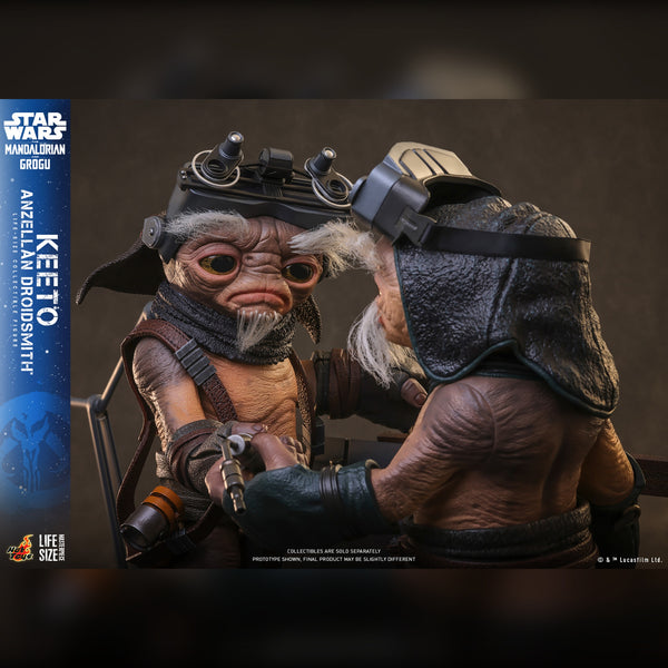 [PRE-ORDER DEPOSIT] Hot Toys - LMS018 Star Wars M&G - Keeto (Anzellan Droidsmith™) Life Sized Figure