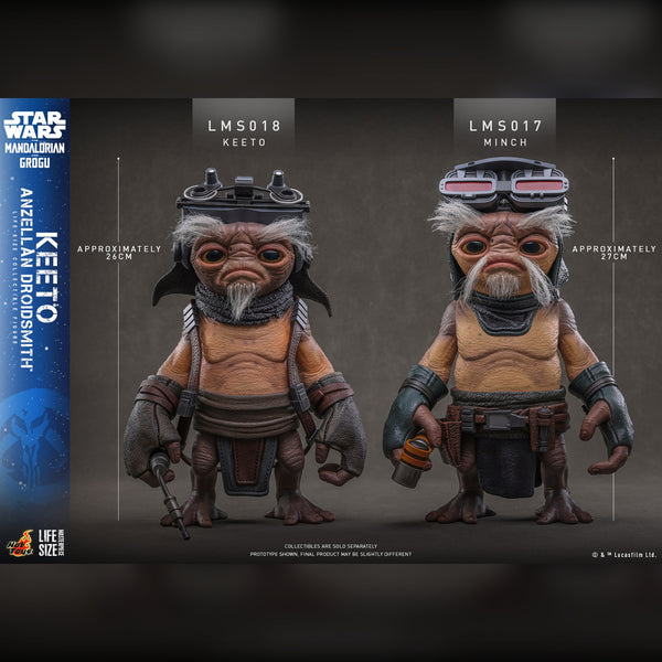 [PRE-ORDER DEPOSIT] Hot Toys - LMS018 Star Wars M&G - Keeto (Anzellan Droidsmith™) Life Sized Figure