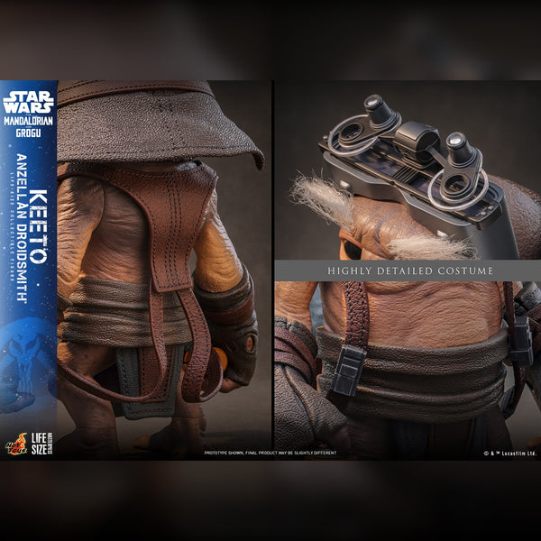[PRE-ORDER DEPOSIT] Hot Toys - LMS018 Star Wars M&G - Keeto (Anzellan Droidsmith™) Life Sized Figure