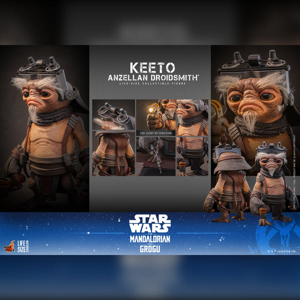 [PRE-ORDER DEPOSIT] Hot Toys - LMS018 Star Wars M&G - Keeto (Anzellan Droidsmith™) Life Sized Figure