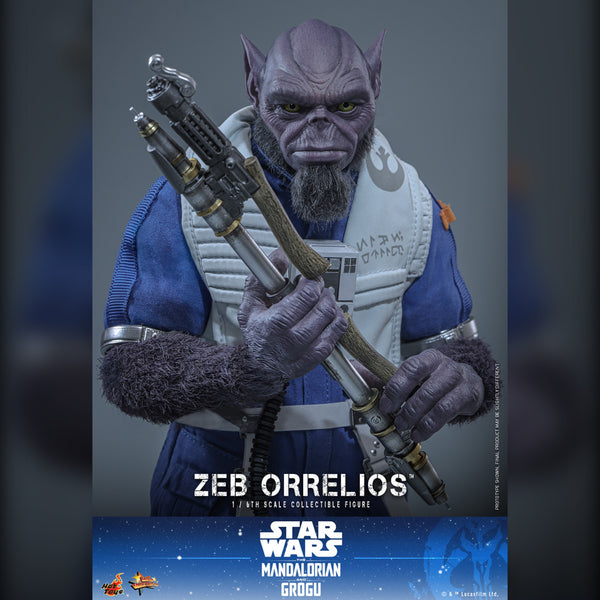 [PRE-ORDER DEPOSIT] Hot Toys - MMS876 Star Wars M&G Zeb Orrelios Sixth Scale Figure - Simply Toys