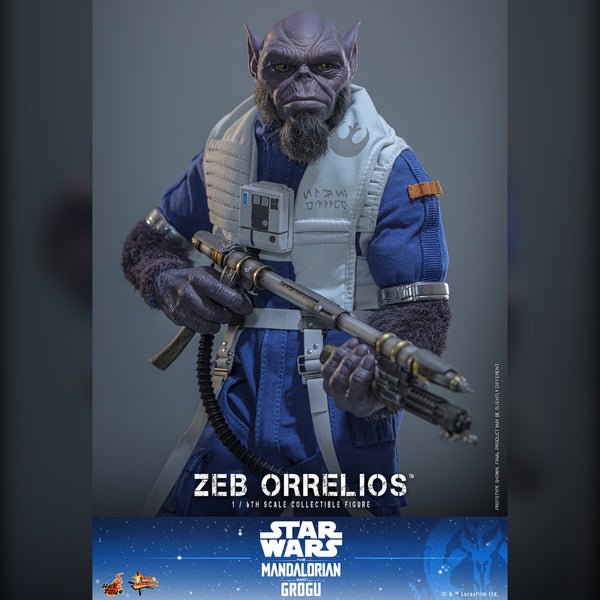 [PRE-ORDER DEPOSIT] Hot Toys - MMS876 Star Wars M&G Zeb Orrelios Sixth Scale Figure - Simply Toys