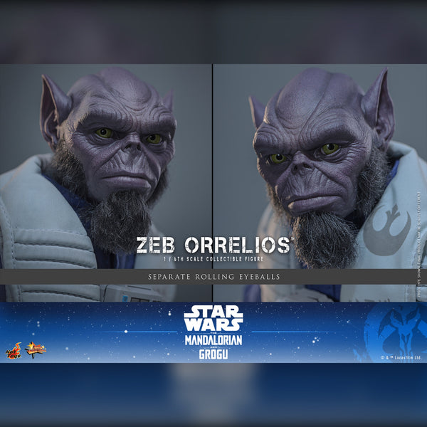 [PRE-ORDER DEPOSIT] Hot Toys - MMS876 Star Wars M&G Zeb Orrelios Sixth Scale Figure - Simply Toys