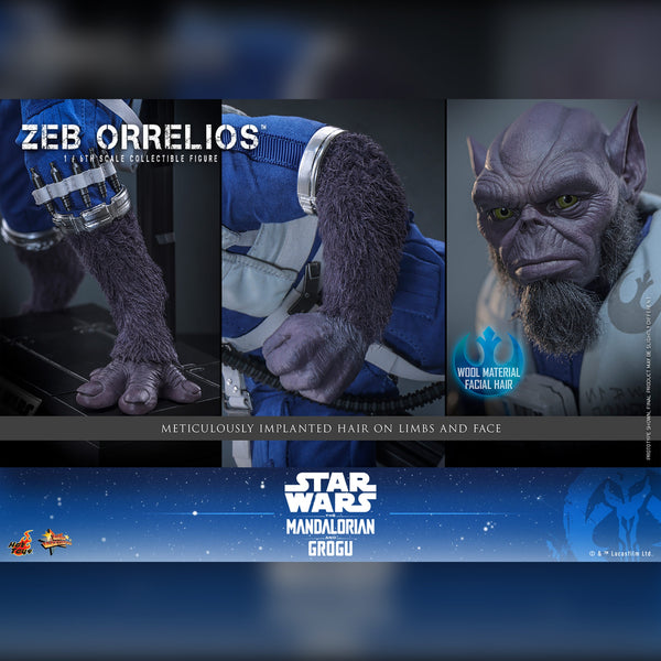 [PRE-ORDER DEPOSIT] Hot Toys - MMS876 Star Wars M&G Zeb Orrelios Sixth Scale Figure - Simply Toys