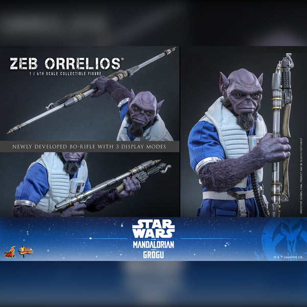 [PRE-ORDER DEPOSIT] Hot Toys - MMS876 Star Wars M&G Zeb Orrelios Sixth Scale Figure - Simply Toys