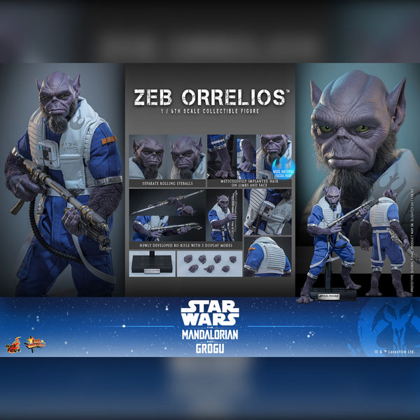[PRE-ORDER DEPOSIT] Hot Toys - MMS876 Star Wars M&G Zeb Orrelios Sixth Scale Figure - Simply Toys