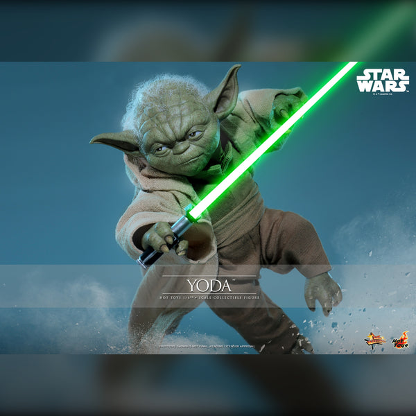 [PRE-ORDER DEPOSIT] Hot Toys - MMS878 Star Wars RoTS Yoda Sixth Scale Figure - Simply Toys