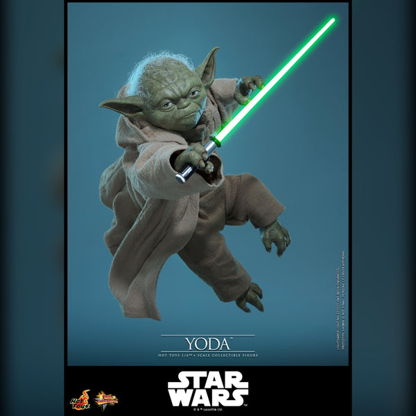 [PRE-ORDER DEPOSIT] Hot Toys - MMS878 Star Wars RoTS Yoda Sixth Scale Figure - Simply Toys