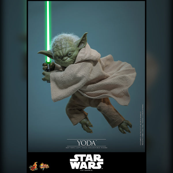 [PRE-ORDER DEPOSIT] Hot Toys - MMS878 Star Wars RoTS Yoda Sixth Scale Figure - Simply Toys