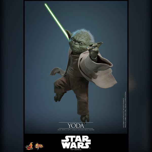 [PRE-ORDER DEPOSIT] Hot Toys - MMS878 Star Wars RoTS Yoda Sixth Scale Figure - Simply Toys
