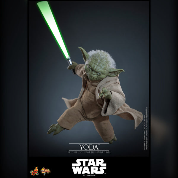 [PRE-ORDER DEPOSIT] Hot Toys - MMS878 Star Wars RoTS Yoda Sixth Scale Figure - Simply Toys