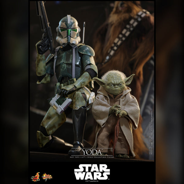 [PRE-ORDER DEPOSIT] Hot Toys - MMS878 Star Wars RoTS Yoda Sixth Scale Figure - Simply Toys