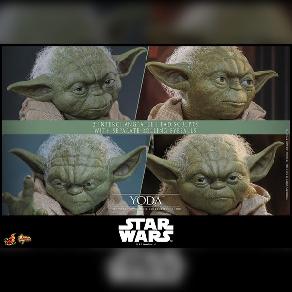 [PRE-ORDER DEPOSIT] Hot Toys - MMS878 Star Wars RoTS Yoda Sixth Scale Figure - Simply Toys