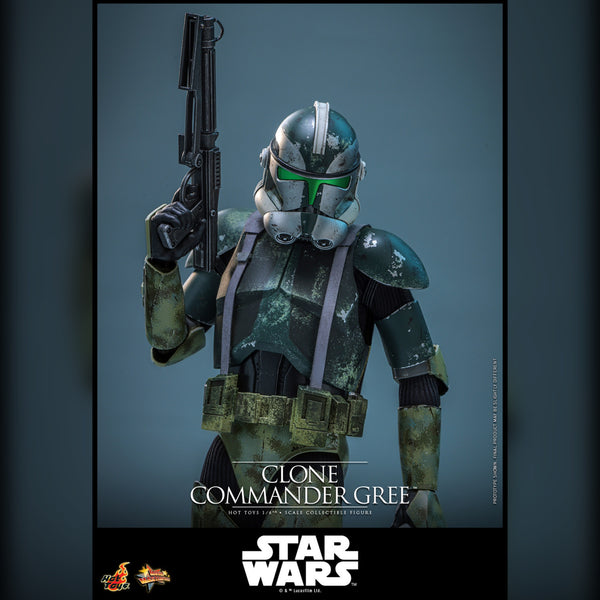 [PRE-ORDER DEPOSIT] Hot Toys - MMS877 Star Wars RotS Commander Gree Sixth Scale Figure - Simply Toys