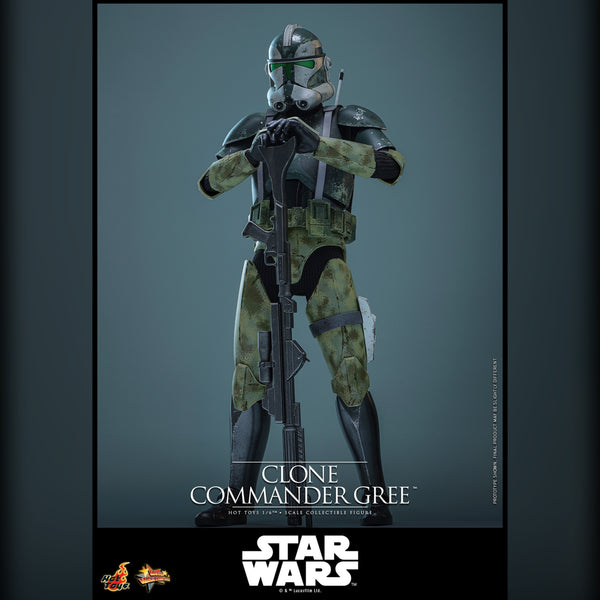 [PRE-ORDER DEPOSIT] Hot Toys - MMS877 Star Wars RotS Commander Gree Sixth Scale Figure - Simply Toys