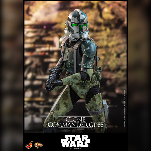 [PRE-ORDER DEPOSIT] Hot Toys - MMS877 Star Wars RotS Commander Gree Sixth Scale Figure - Simply Toys