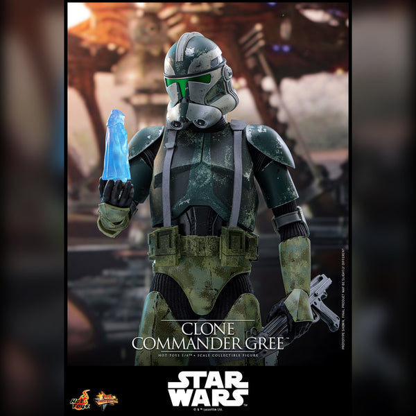 [PRE-ORDER DEPOSIT] Hot Toys - MMS877 Star Wars RotS Commander Gree Sixth Scale Figure - Simply Toys