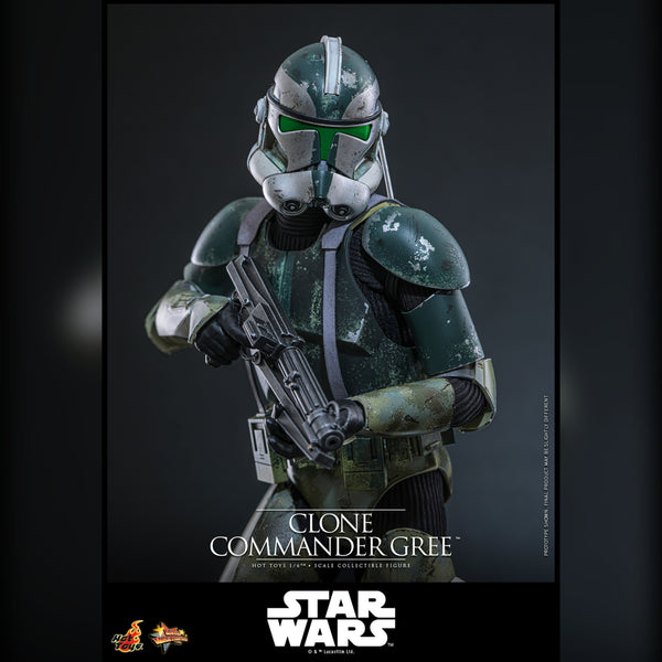 [PRE-ORDER DEPOSIT] Hot Toys - MMS877 Star Wars RotS Commander Gree Sixth Scale Figure - Simply Toys
