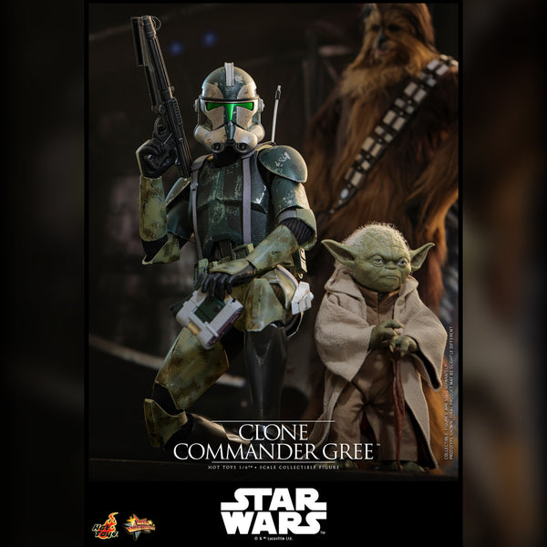 [PRE-ORDER DEPOSIT] Hot Toys - MMS877 Star Wars RotS Commander Gree Sixth Scale Figure - Simply Toys