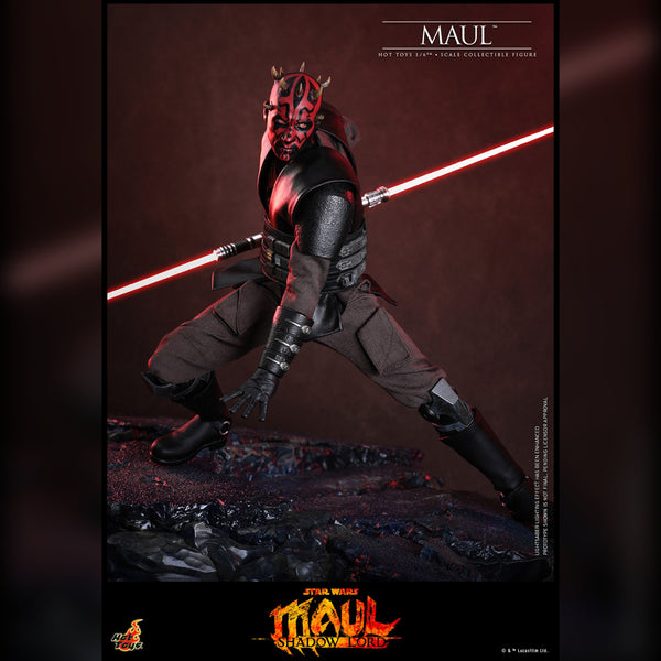[PRE-ORDER DEPOSIT] Hot Toys - TMS187 Star Wars Maul - Shadow Lord - Maul Scale Figure - Simply Toys
