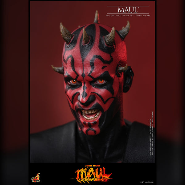 [PRE-ORDER DEPOSIT] Hot Toys - TMS187 Star Wars Maul - Shadow Lord - Maul Scale Figure - Simply Toys