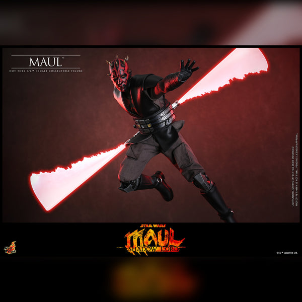 [PRE-ORDER DEPOSIT] Hot Toys - TMS187 Star Wars Maul - Shadow Lord - Maul Scale Figure - Simply Toys