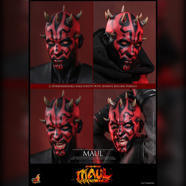 [PRE-ORDER DEPOSIT] Hot Toys - TMS187 Star Wars Maul - Shadow Lord - Maul Scale Figure - Simply Toys